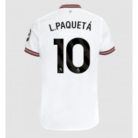 Camiseta West Ham United Lucas Paqueta #10 Segunda Equipación Replica 2023-24 mangas cortas